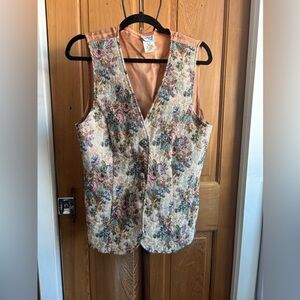 Bedford Fair Multicolor Floral Women's Blouse